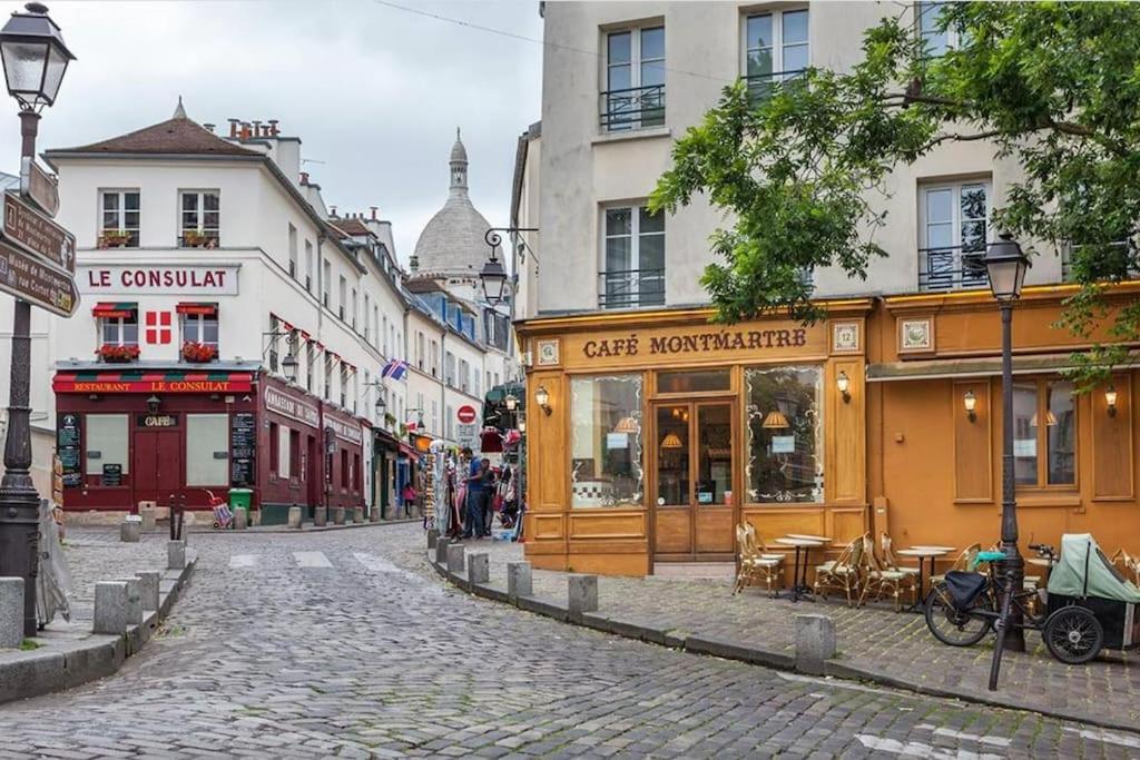 Relax In A Stylish Flat In Montmartre Apartment Paris Exterior photo